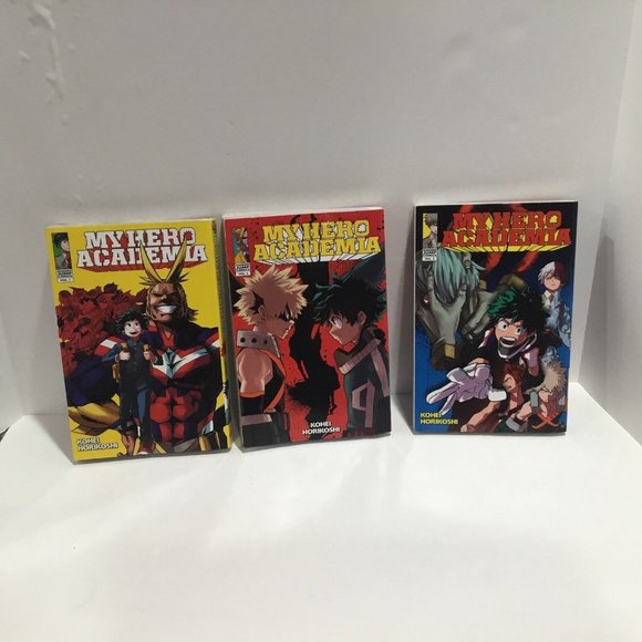 My Hero Academia Books #1-3 by Kohei Horikoshi - VIZ Media - Picture 1 of 5